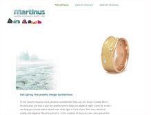 Tablet Screenshot of martinus-gold.com